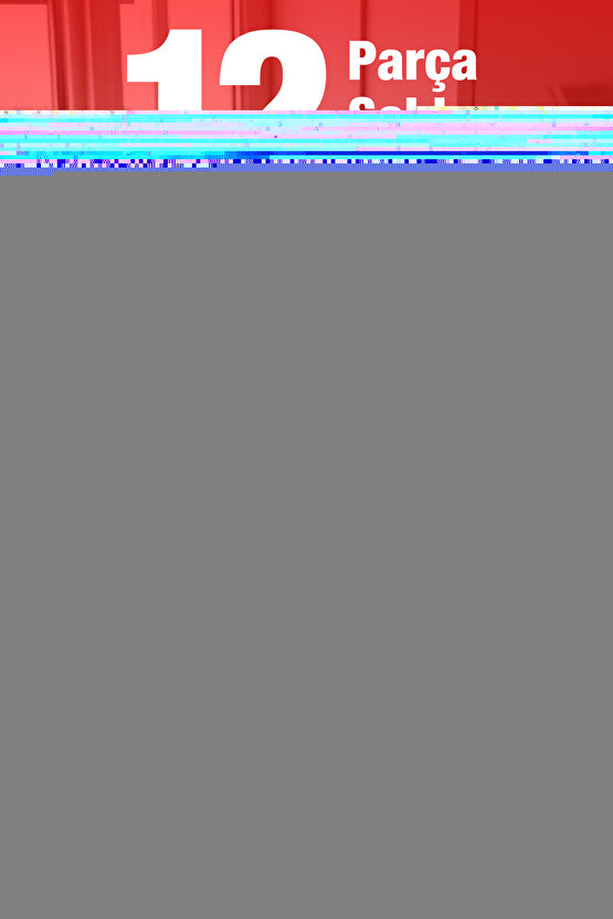 12 Adet 24 Parça 550 ml. 1200 ml. 1750 ml. Sızdırmaz Kapaklı Kare Erzak Bakliyat Saklama Kabı Seti