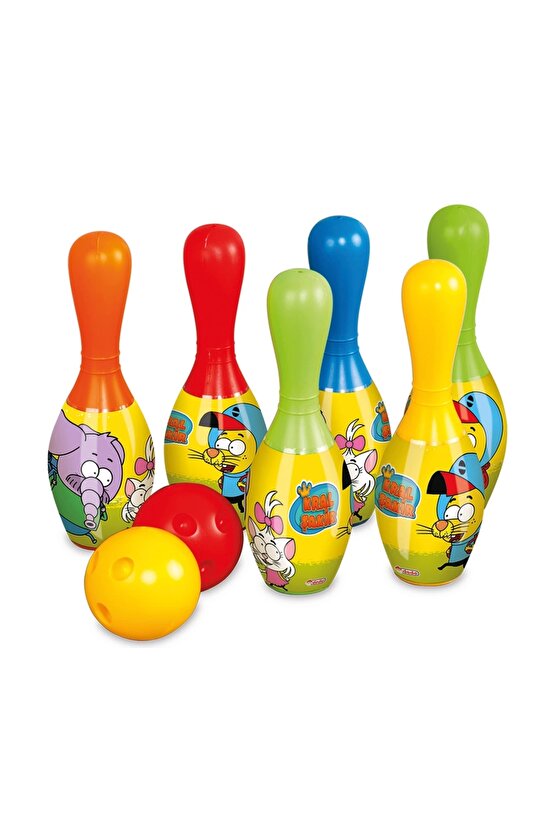 Kral Şakir Bowling Seti - Spor Oyuncakları - Bovling Seti - Bovling Oyuncak Duba Düşürme Oyunu
