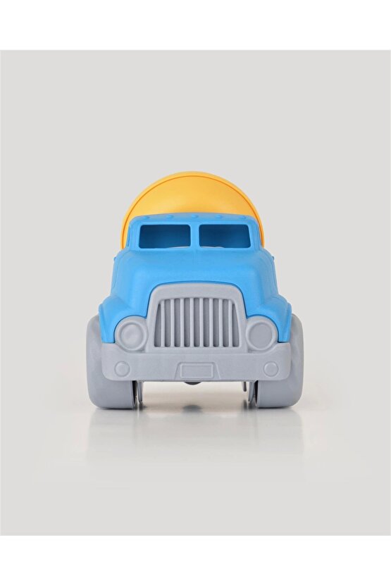 Lüx Mavi Minik Mikser - Plastik Mikser - Kırılmaz Oyuncak - Kırılmaz Çimenyo Kamyon - Çimento Arabas