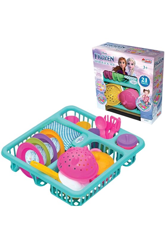 Frozen Bulaşıklık - Mutfak Setleri - Ev Oyuncak Setleri - Bulaşık Seti - Frozen Bulaşık Seti