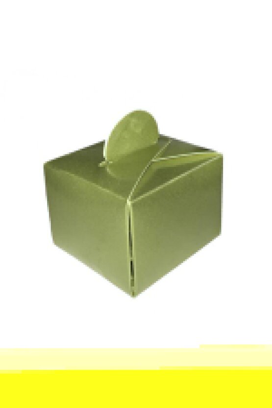 50 Adet Gold Renk Lokum Ve Şeker Kutusu