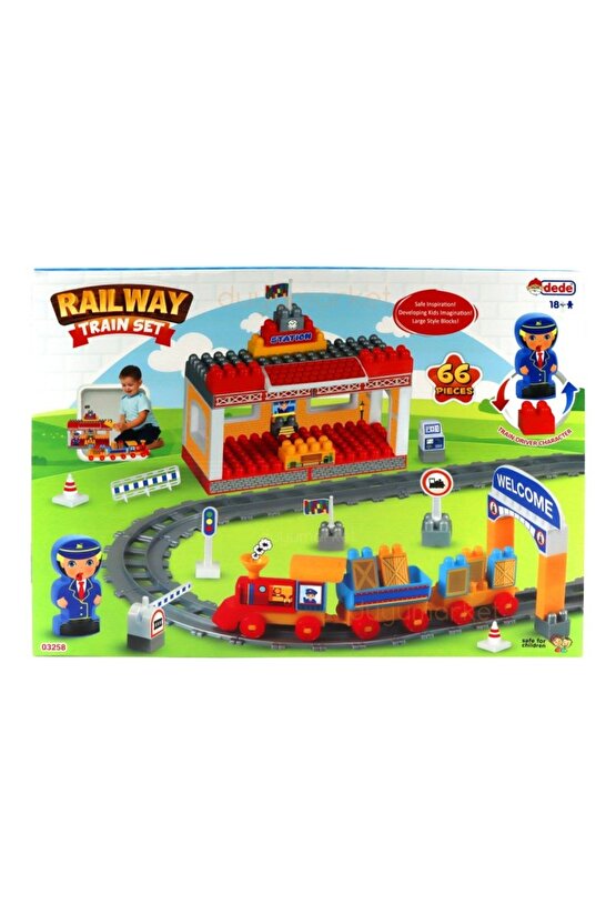Raylı Tren Seti
