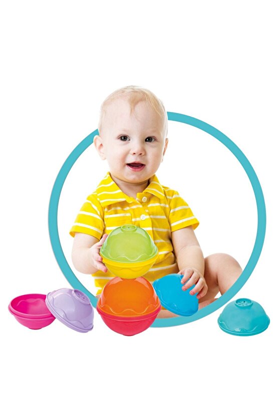 Toplu Mini Kule - Bebek Oyuncakları - Eğitici Oyuncaklar - Bebek Ürünleri