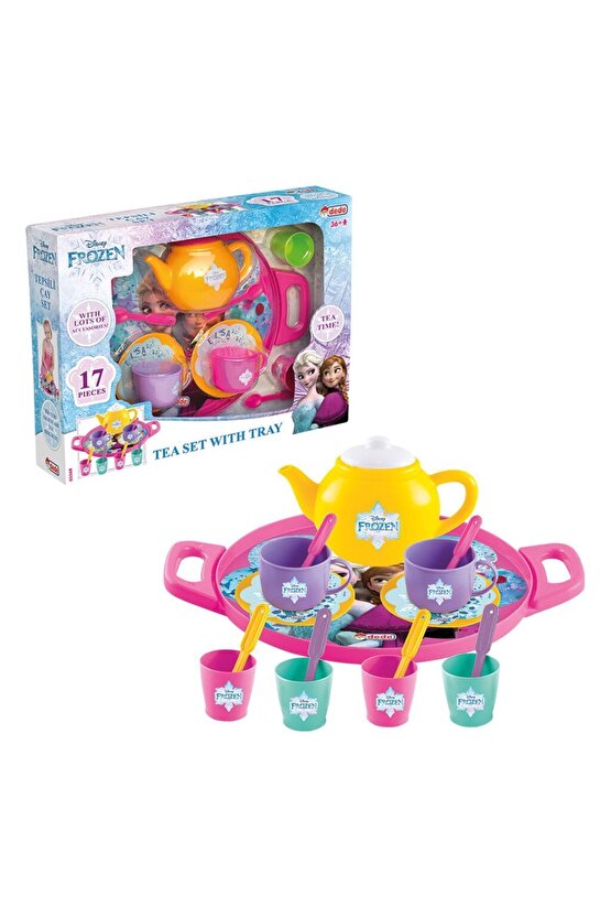 Frozen Tepsili Çay Set - Mutfak Setleri - Ev Oyuncak Setleri
