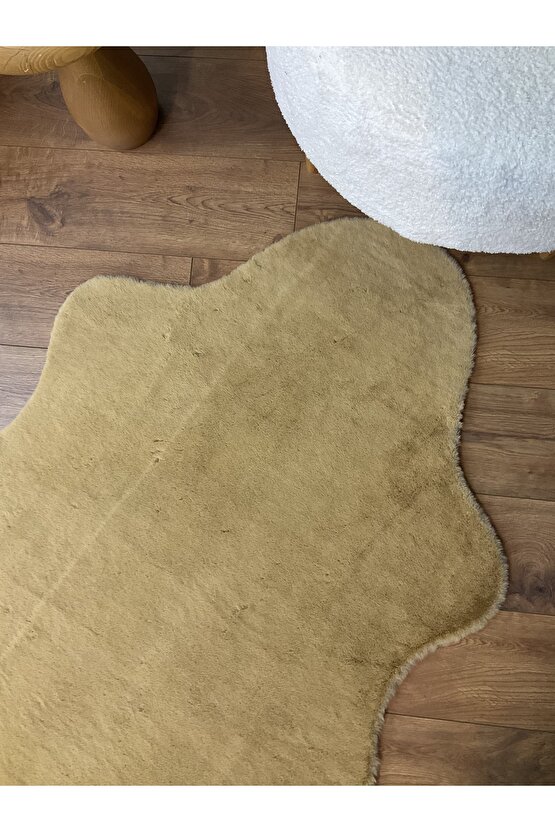 Tavşan Tüyü Post Peluş Ultra Yumuşak Post Puffy Cappuccino