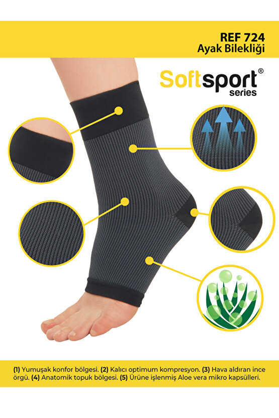 724 Softsport Ayak Bilekliği