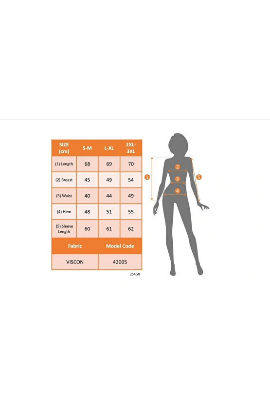 Kadın Uzun Kollu Yuvarlak Yaka Blok Renkli Yandan Düğmeli Viskon Bluz