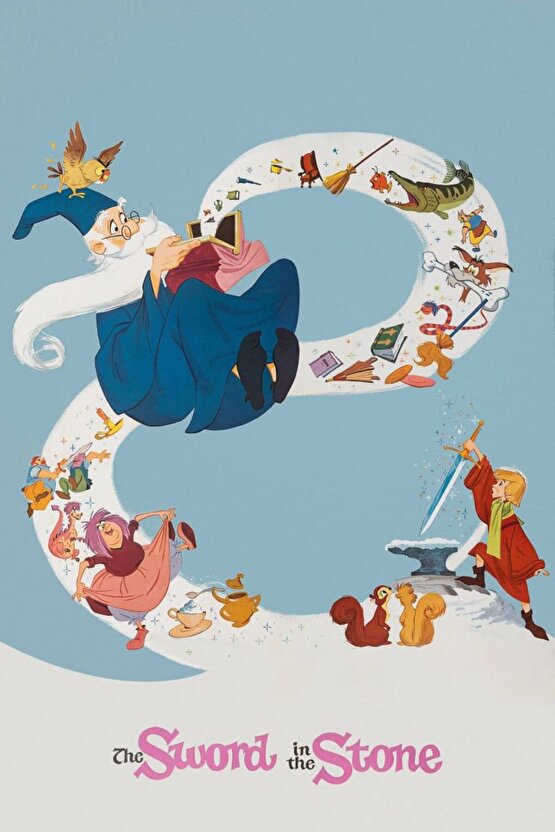 The Sword in the Stone (1963) 003 AFİŞ - POSTER