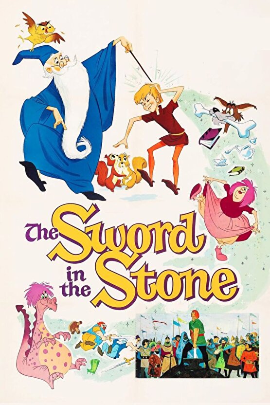 The Sword in the Stone (1963) 004 AFİŞ - POSTER