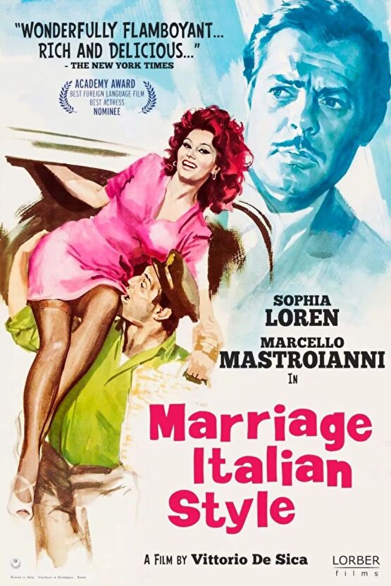 Marriage Italian Style (1964) 001 AFİŞ - POSTER