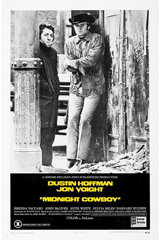 Midnight Cowboy (1969) 001 AFİŞ - POSTER