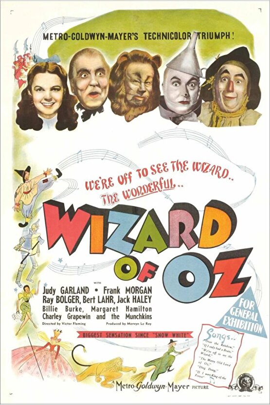 The Wizard of Oz (1939) 004 AFİŞ - POSTER