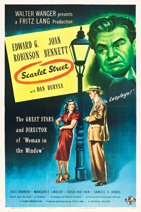 Scarlet Street (1945) 001 AFİŞ - POSTER