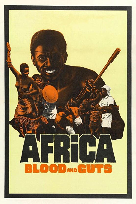 Africa Blood and Guts (1966) 001 AFİŞ - POSTER