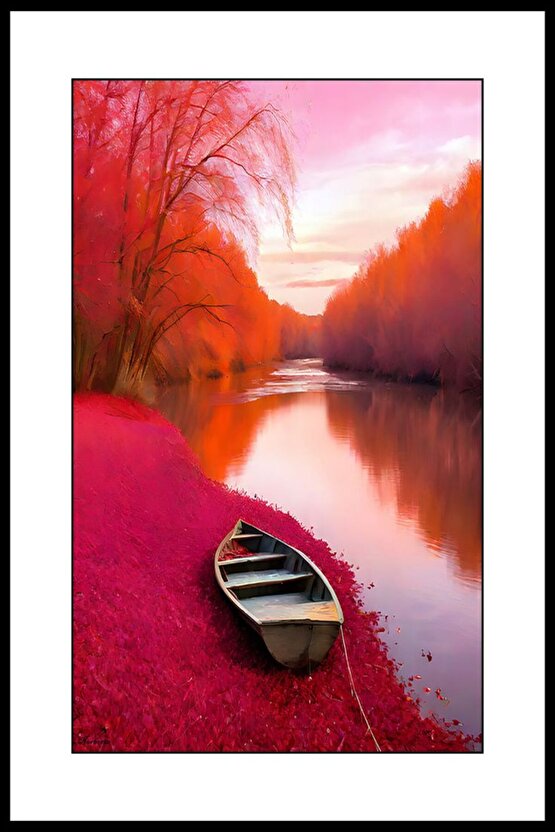 Kırmız Hayat Digital Art ( ÇERÇEVESİZ - ÇERÇEVE YOKTUR ) ( ULTRA HD ) FOLYO AFİŞ - POSTER