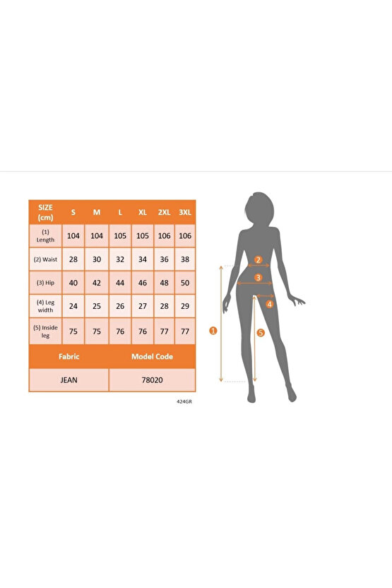 Kadın Yüksek Bel İspanyol Paça Kot Pantolon