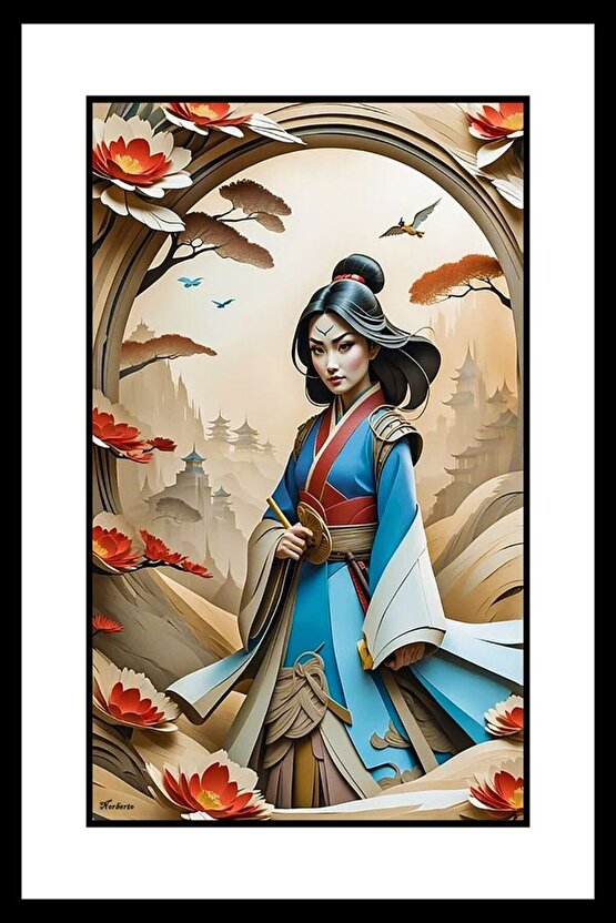 Geyşa Digital Art ( ÇERÇEVESİZ - ÇERÇEVE YOKTUR ) ( ULTRA HD ) FOLYO AFİŞ - POSTER