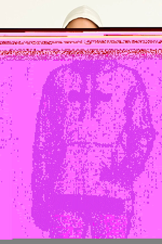 Oversize Üç İplik Şardonlu Kapüşonlu Sweatshirt – Beyaz Other Lives Ön Ve Arka Baskılı, Kang