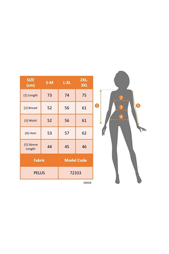 Kadın Uzun Kollu Kapşonlu önden Fermuarlı Cepli Welsoft Ceket