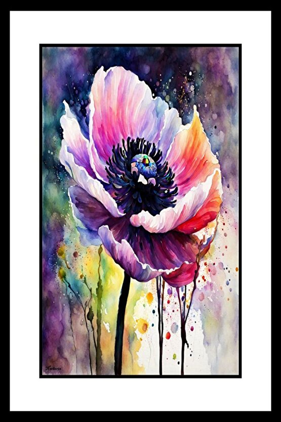 Kader Çiçekleri Digital Art ( ÇERÇEVESİZ - ÇERÇEVE YOKTUR ) ( ULTRA HD ) FOLYO AFİŞ - POSTER