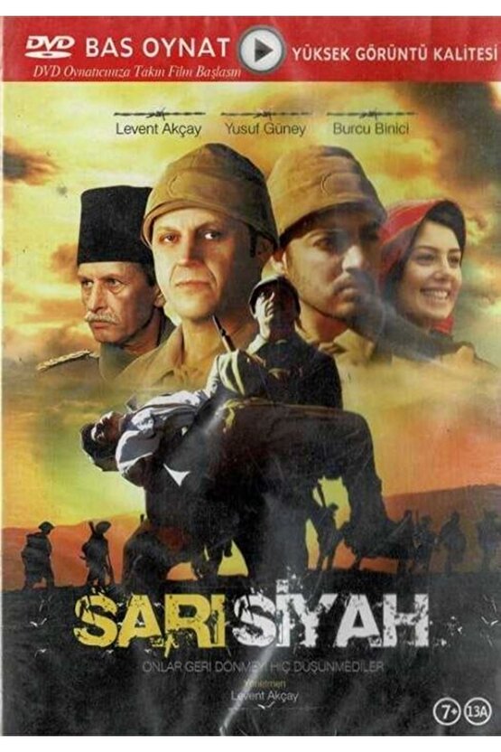 Sarı Siyah ( Bas Oynat ) ( SIFIR ÜRÜN - AMBALAJINDA ) DVD