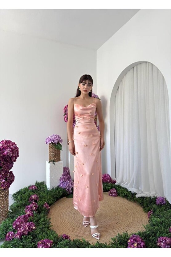 EQURİ Dora Çiçek Detaylı Elbise