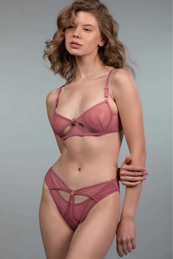 Cecily Tül Sütyen Takım