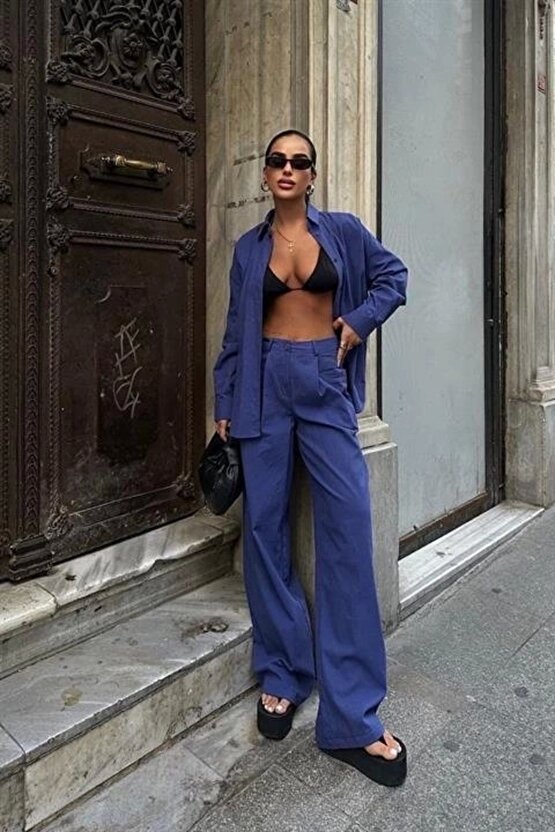 Larissa Çizgili Takım 9766 08