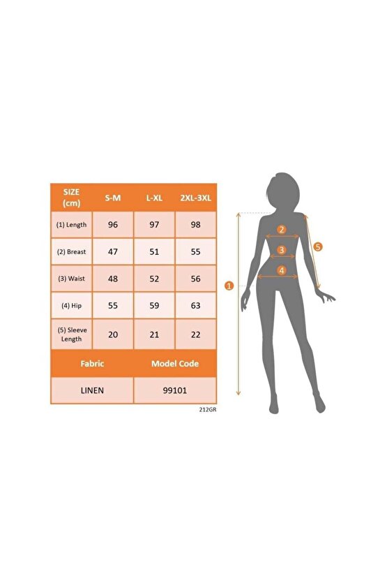 Kadın Kısa Kollu V Yakalı Beli Kuşaklı Ithal Keten Elbise