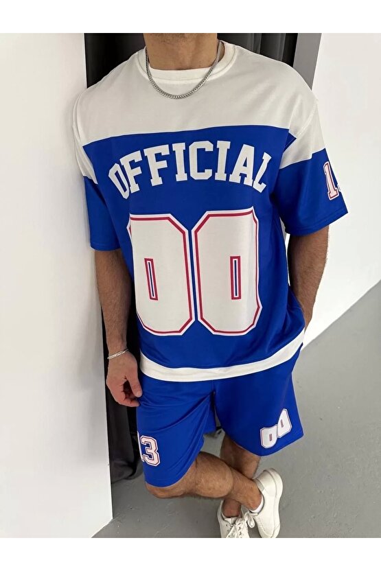 MDB Dijital 00 Baskılı Şortlu Takım avi