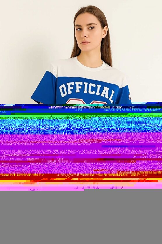 Kadın Şortlu Takım – Oversize İki İplik Kumaş, Ön & Arka Dijital Baskılı Tişört ve Lastikli Cepli Şo