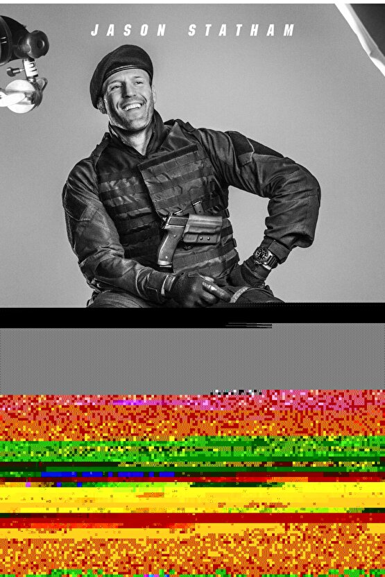 Kışlık Bisiklet Yaka Baskılı SweatShirt - Siyah