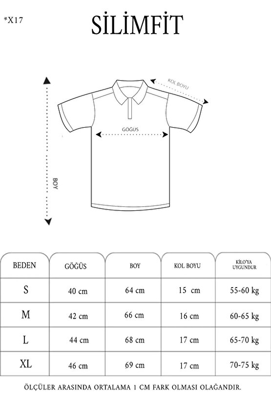 Erkek Yakalı Slim Fit Dokuma Çizgili T-Shirt - Mavi