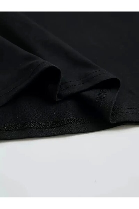 Büyük Boy Ayıcık Baskılı Bisiklet Yaka T-Shirt, İlkbahar & Yaz İçin Rahat Kısa Kollu T-Shirt, Kadın