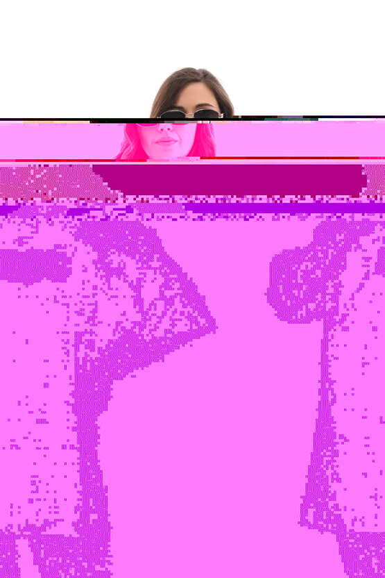 Unisex Bisiklet Yaka Baskılı Oversize T-Shirt - Siyah