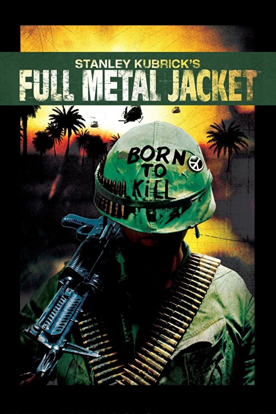 Full Metal Jacket (1987) 1 ( FOLYO ) - AFİŞ - POSTER-2976