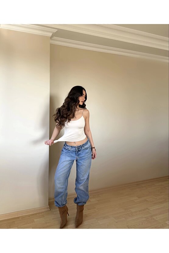 Taş ZRA Model Poliamid İp Askı Bluz