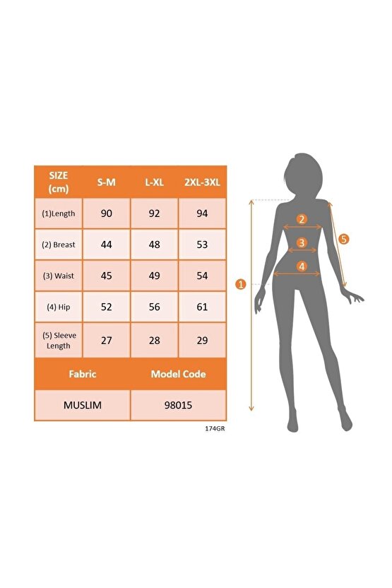 Kadın Kısa Kollu Hakim Yaka önden Düğmeli Kısa Müslim Elbise