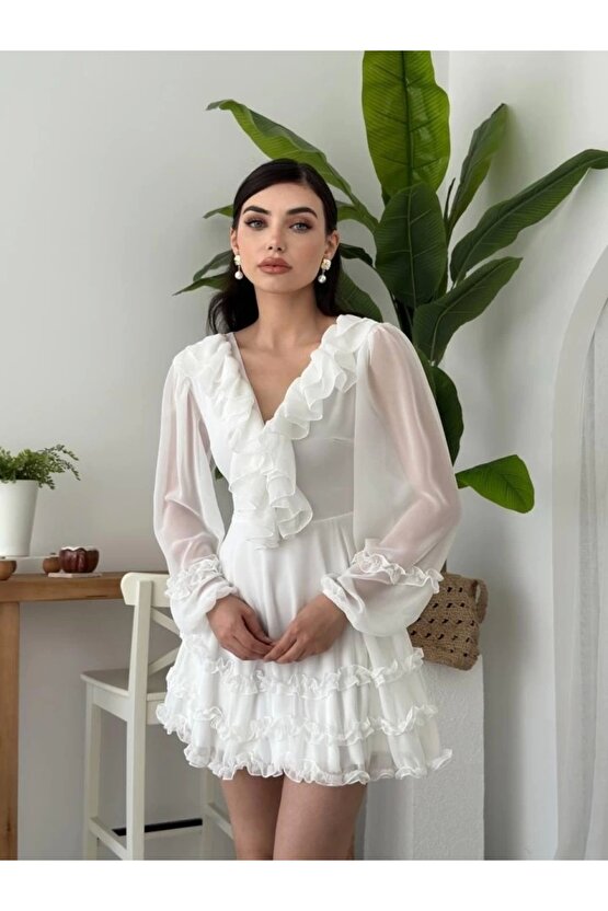 Osıes Fırfırlı Elbise