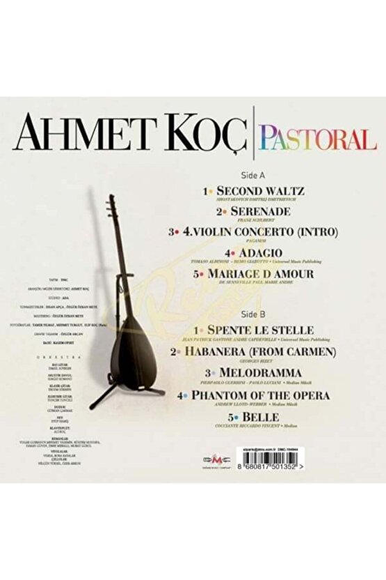 DMC - Ahmet Koç ( Pastoral ) CD Ambalajında