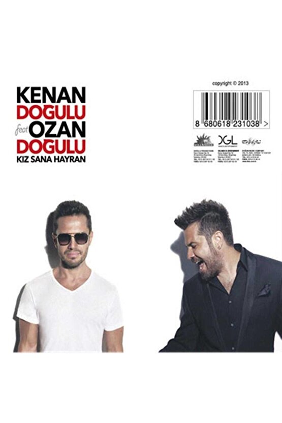 Kenan Doğulu Feat. Ozan Doğulu - Kız Sana Hayran ( CD ) Ambalajında