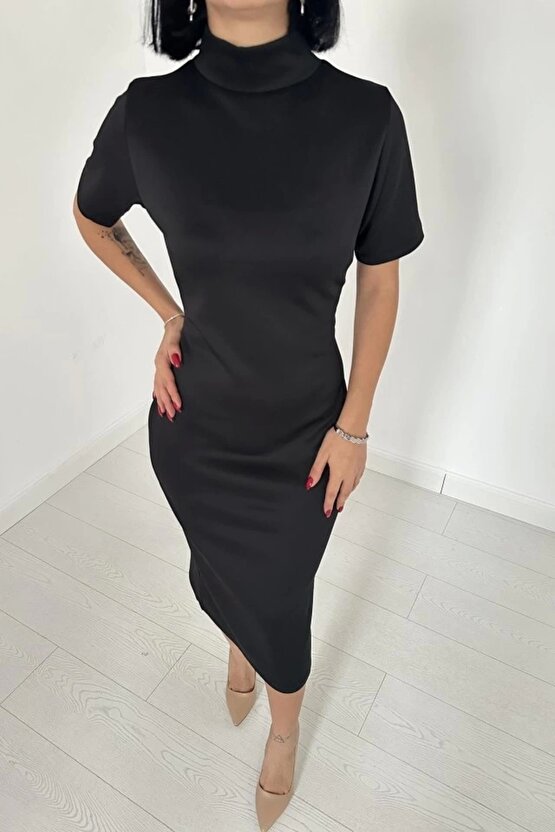 iyah Balıkçı Yaka Elbise