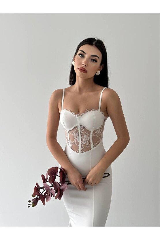 Begonia İp Askılı Elbise