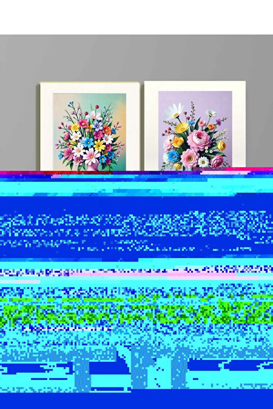 Matisse - Sanat - Soyut - Doğa - Ev - Yaşam ( 2 Li Çerçevesiz ) Poster - Afiş - Tablo NNHT252