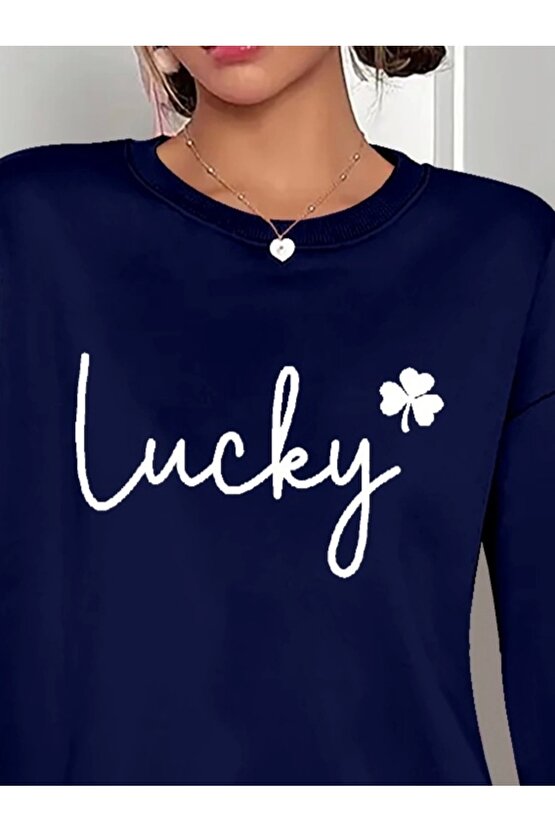 Kadın Uzun Kollu Bisiklet Yaka Viskon Iki Iplik Bluz