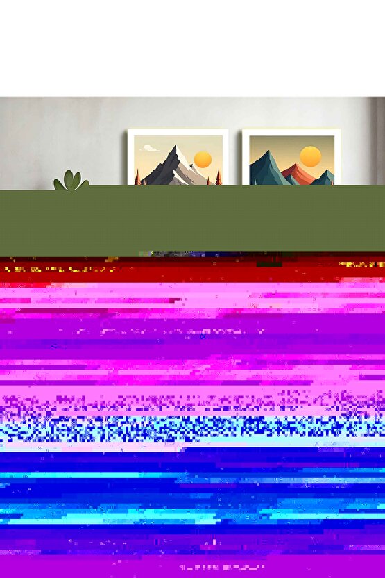 Kadın Uzun Kollu Bisiklet Yaka Desenli Kısa Viskon Iki Iplik Elbise