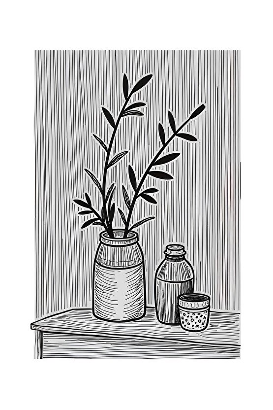 Kadın Uzun Kollu Yuvarlak Yaka Yandan Yırtmaç Detaylı şardonlu Kaşkorse Bluz Ve Pantolon Ikili Takım