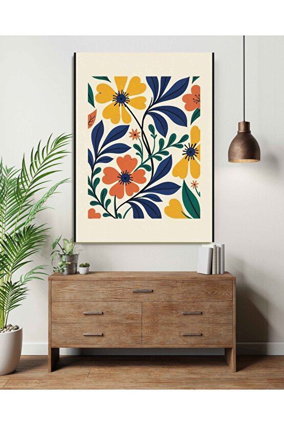 Matisse - Sanat - Soyut - Doğa - Yaşam ( Tekli Çerçevesiz ) Poster - Afiş - Tablo MKKM1663