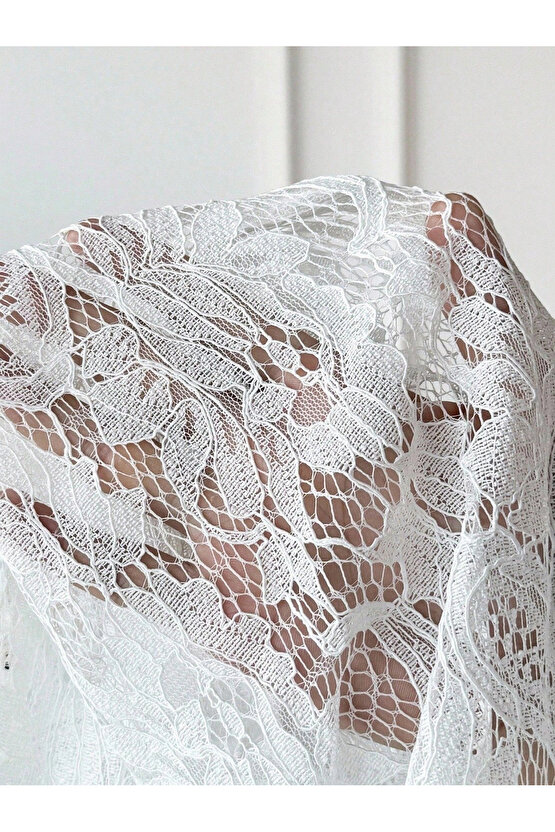 Kadın Uzun Kollu Yakalı önü Açık Dantelli Ceket