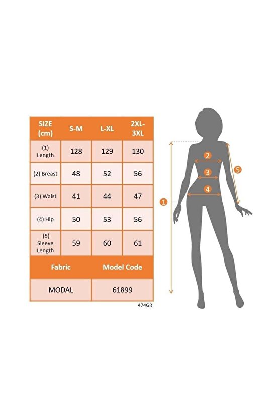 Kadın Uzun Kollu Bisiklet Yaka Yandan Bağlamalı Uzun Modal Elbise